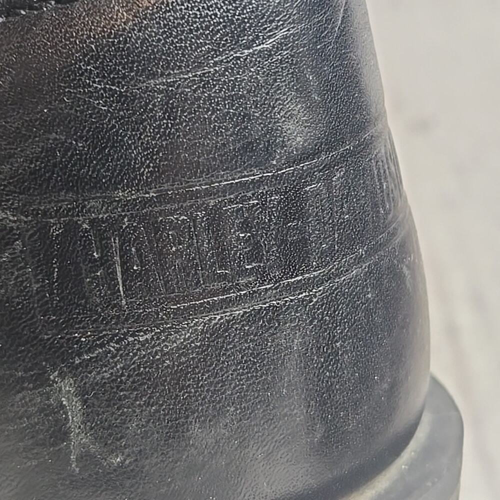 Harley Davidson Faded Glory Boots Women's Size 8.5 Black Leather Buckle 81024 - Picture 8 of 14